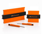 10-inch and 5-inch contour gauges with two carpenter pencils included