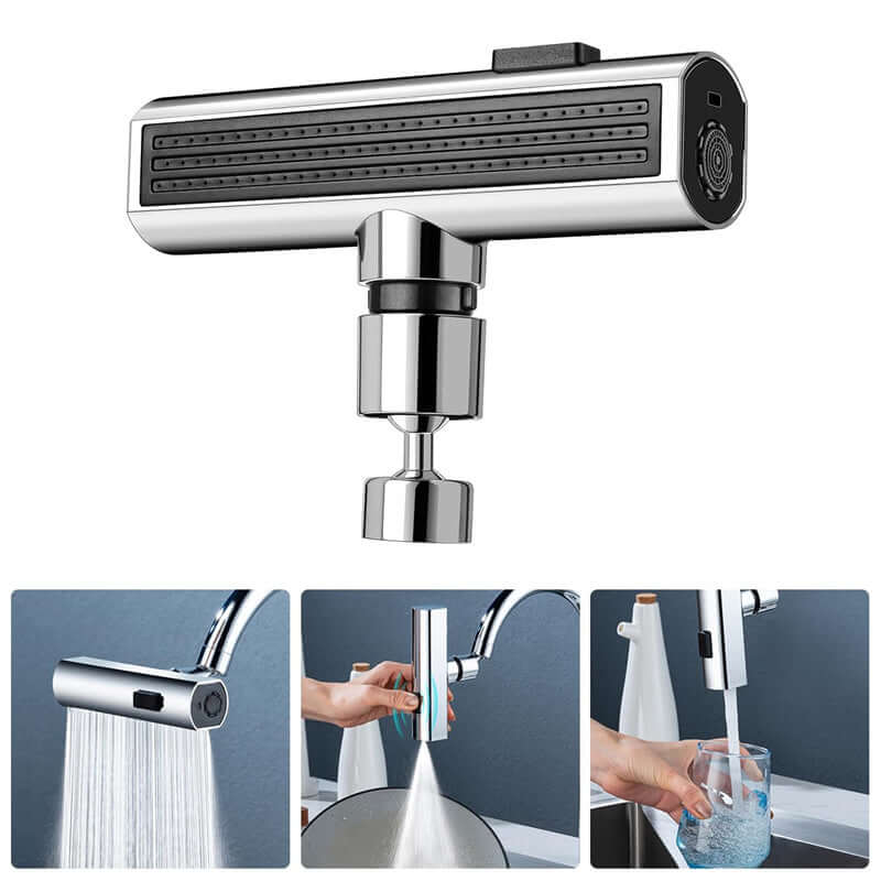 Rotating Splash Proof Kitchen Faucet Nozzle Multifunctional