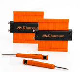 5-inch contour gauge 2-pack with two gauges and two carpenter pencils