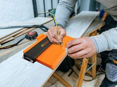 2-Pack 10-Inch Contour Gauge with 2 Carpenter Pencils