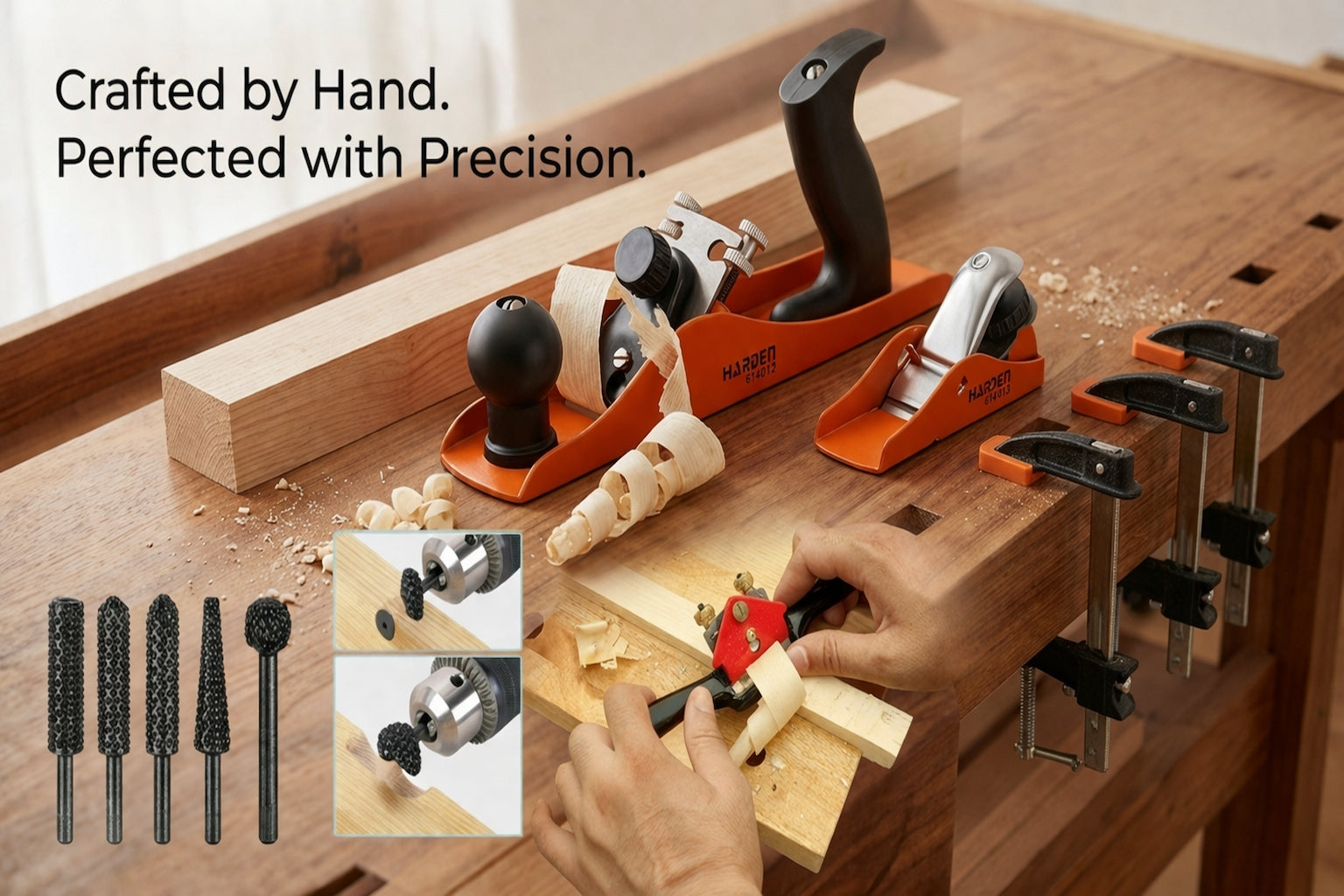 Khorasan Woodworking Hand Tools Collection - Crafted by Hand Perfected with Precision