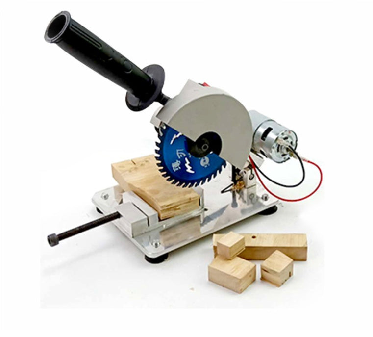 Khorasan Mini Multifunctional Electric Saw 45 Degree Table Cutting Machine - 9000RPM 96W with Wood