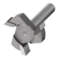 T-Slot Router Bit - Angle View Carbide Tip for Wood Slotting
