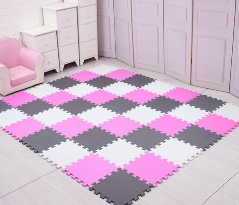 Children'S Stitching Foam Floor Mats Home Bedroom Thickened Floor Mats Puzzle Climbing Mats Living Room Anti-Fall Crawling Mats