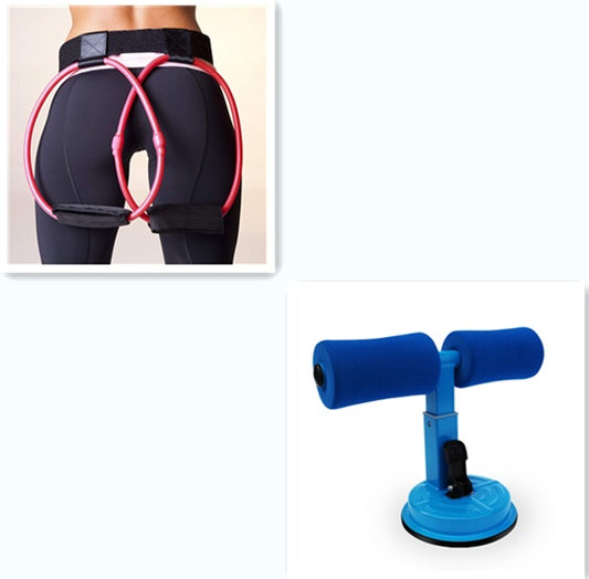 Adjustable Sit Up Bar Trainer