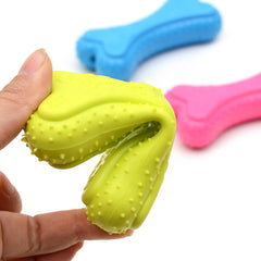 Durable TPR Whistle Biscuit Toy