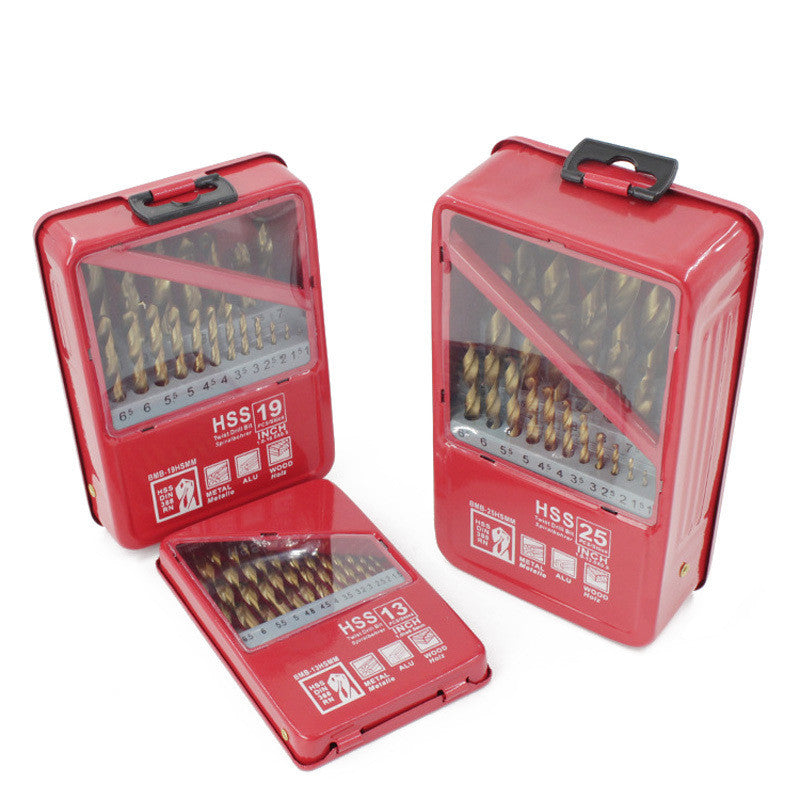 Twist drill set