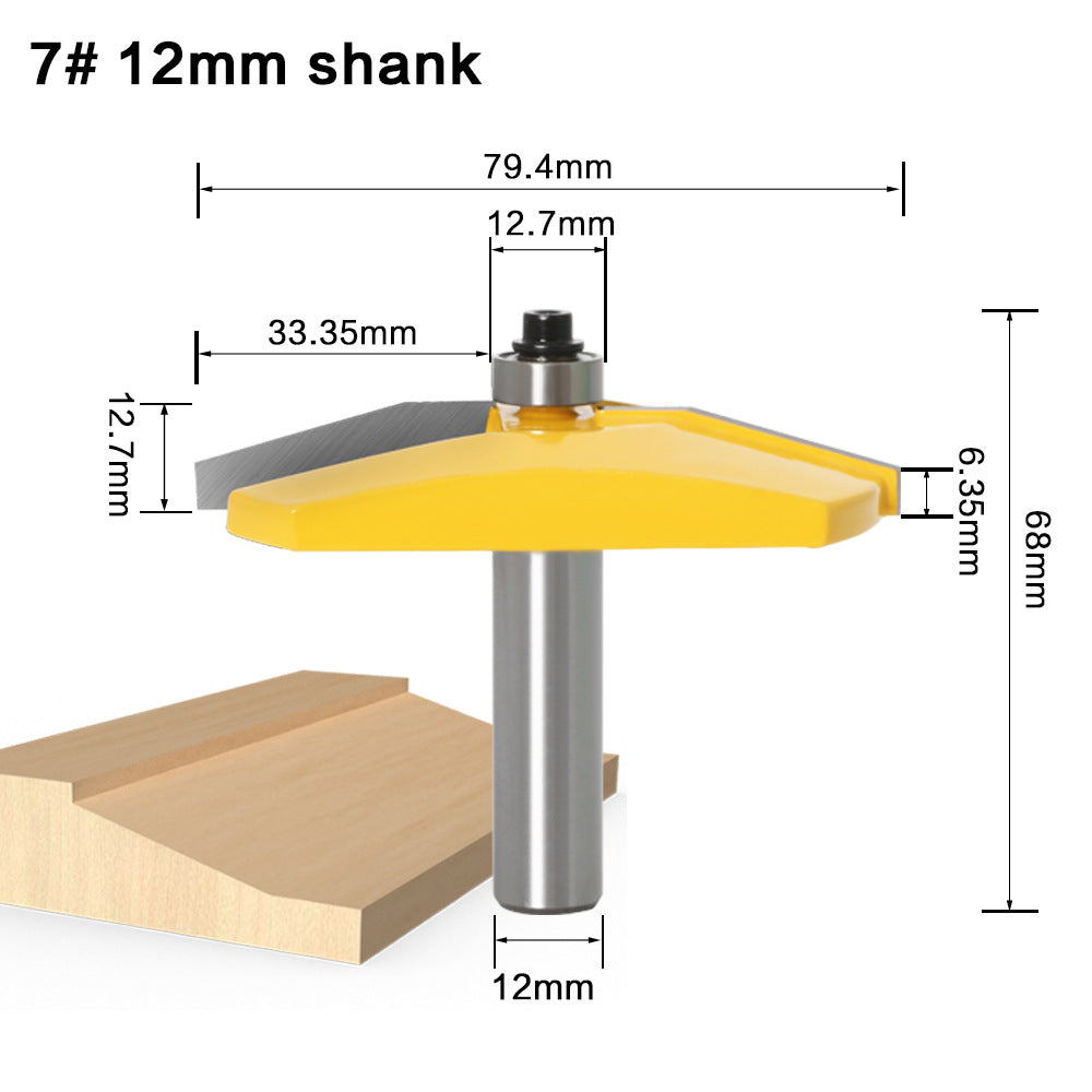 Woodworking cabinet door milling cutter