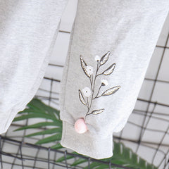 Autumn Cotton Two-Piece Long Sleeve Suit