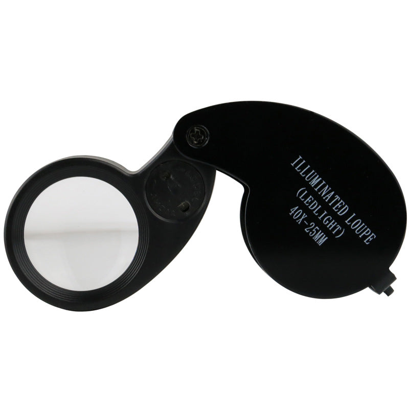 Jewelry Mirror Lighting Appraisal Handicraft Magnifying Glass