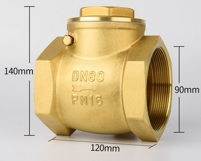 Horizontal Check Valve All Copper Check Valve Check Valve Check Valve 4 Points 6 Points 1 Inch DN50 65 80 100