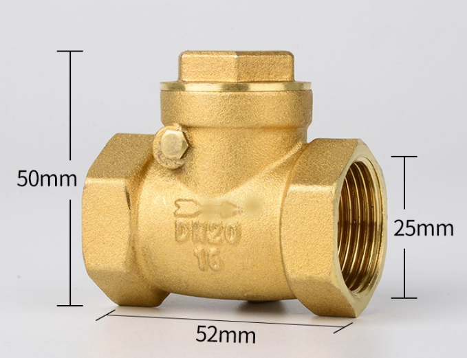 Horizontal Check Valve All Copper Check Valve Check Valve Check Valve 4 Points 6 Points 1 Inch DN50 65 80 100