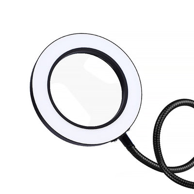 Simple Desktop Lighting Magnifying Glass Lamp