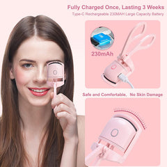 USB Rechargeable Electric Eyelash Curler