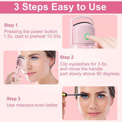 USB Rechargeable Electric Eyelash Curler
