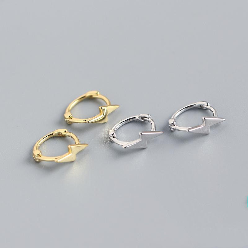 Simple Lightning Lightning Mini Stud Earrings