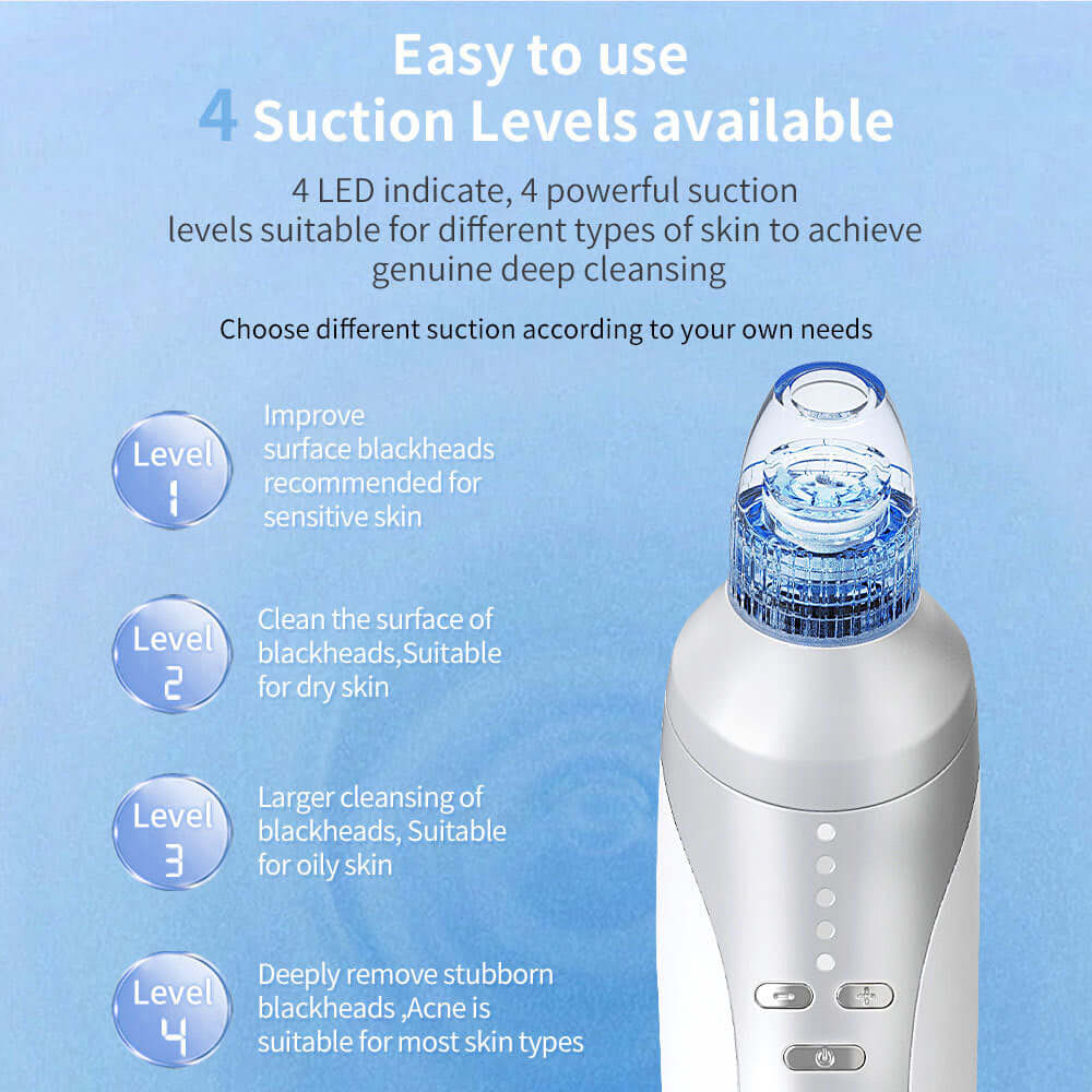Electric Blackhead Remover & Acne Suction Tool for Home Use