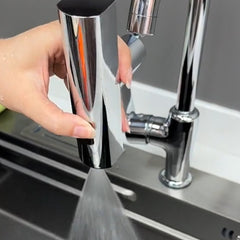 Rotating Splash-Proof Kitchen Faucet Nozzle – Multifunctional Water Saver