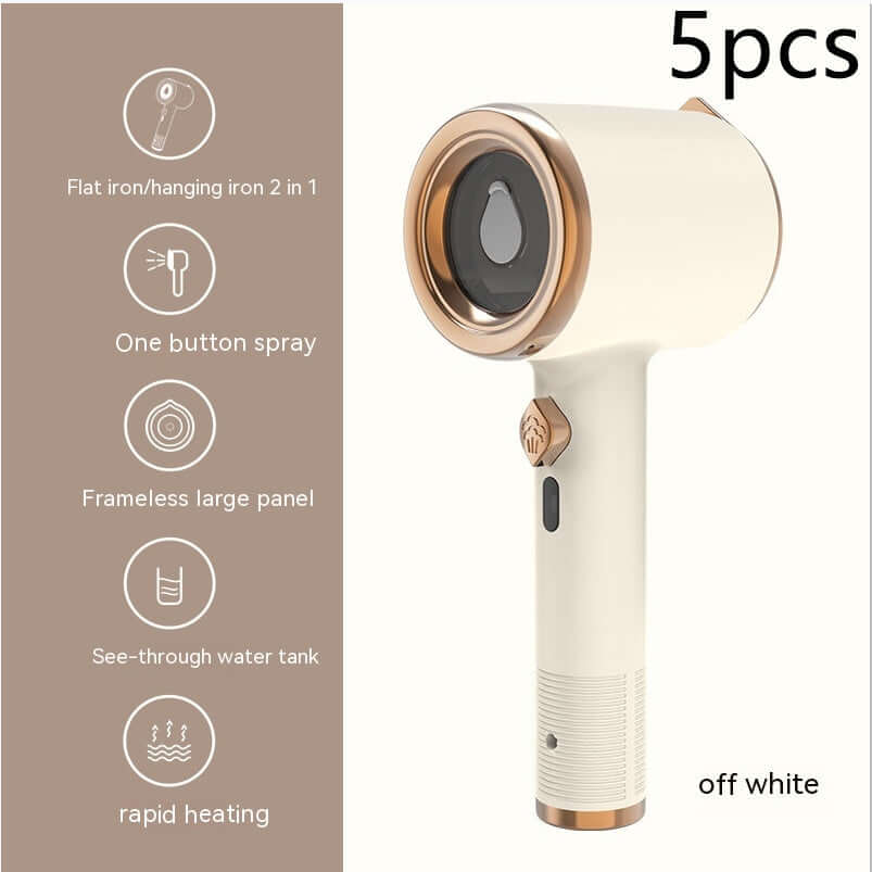 Mini Handheld Garment Steamer – Travel & Home Fabric Steamer, US Plug