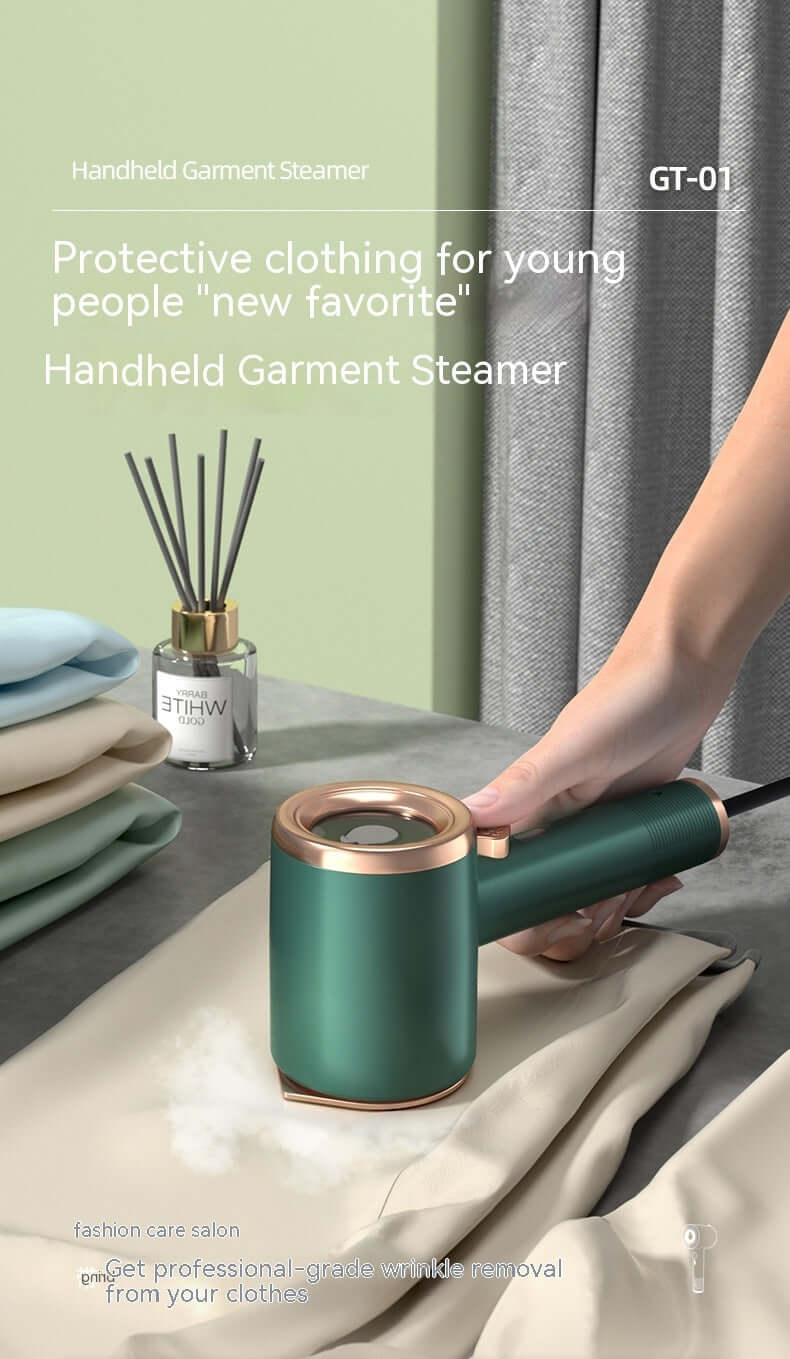 Mini Handheld Garment Steamer – Travel & Home Fabric Steamer, US Plug