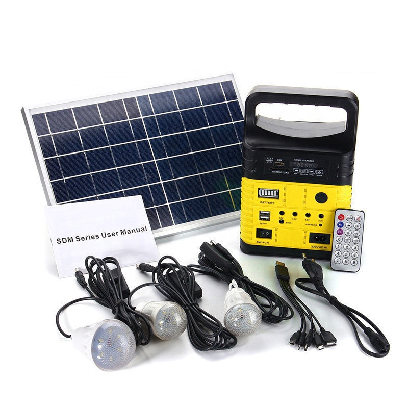 LED Lighting Outdoor Camping Solar Power System