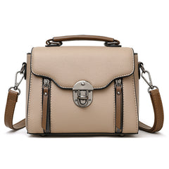 Stylish Portable PU Leather Shoulder Bag