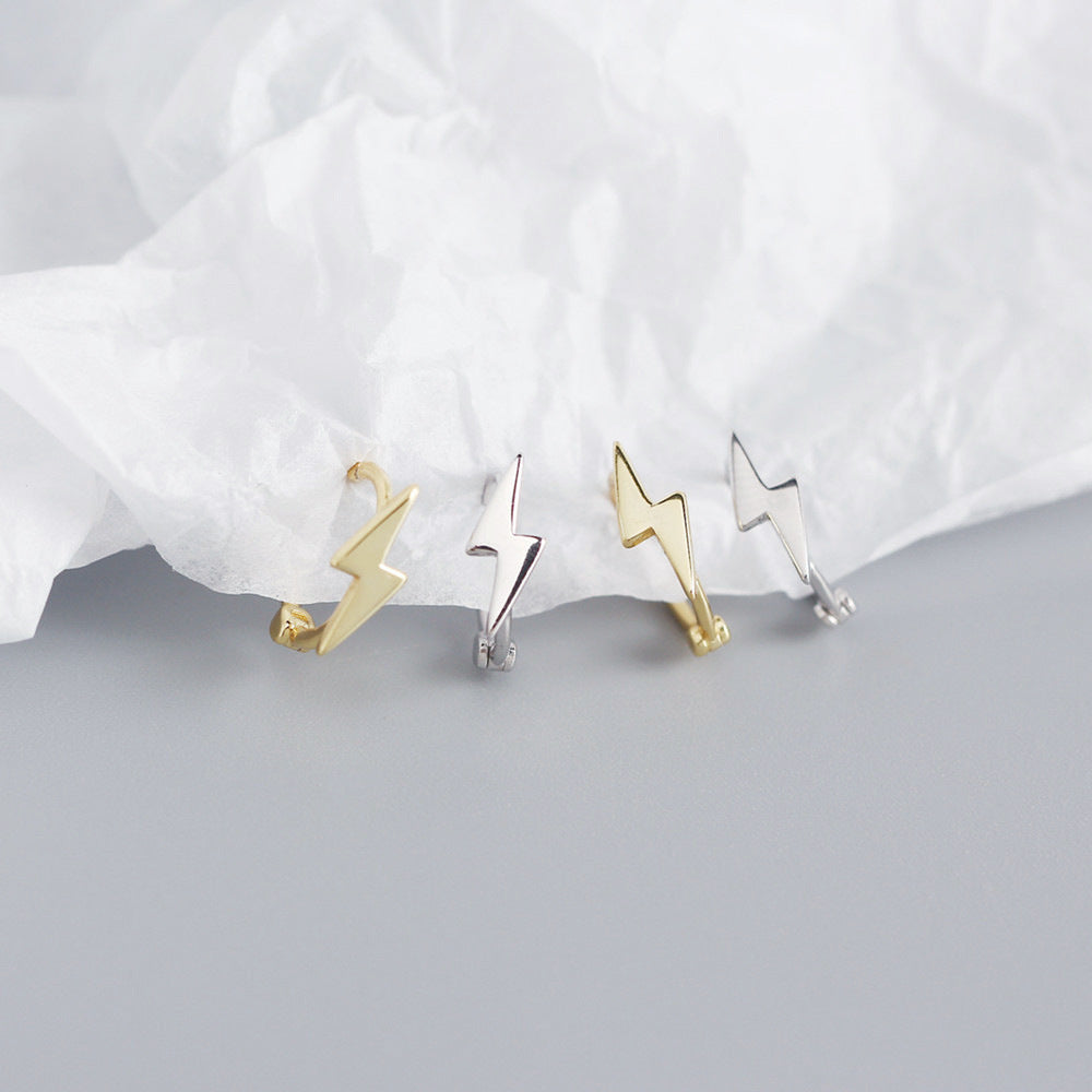 Simple Lightning Lightning Mini Stud Earrings