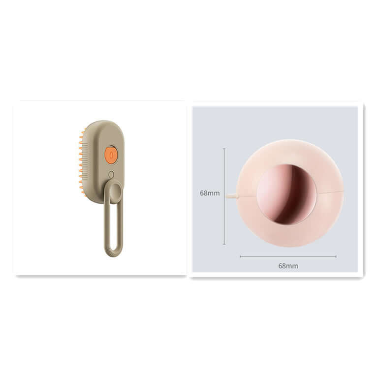 3-in-1 Electric Pet Grooming Steam Brush