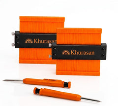 5-inch contour gauge 2-pack with two gauges and two carpenter pencils