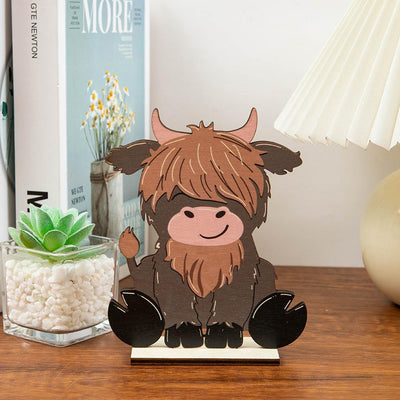 Plateau Cattle Yak Desktop Home Decorations