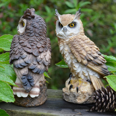 Owl Resin Animal Crafts Gardening Accessories