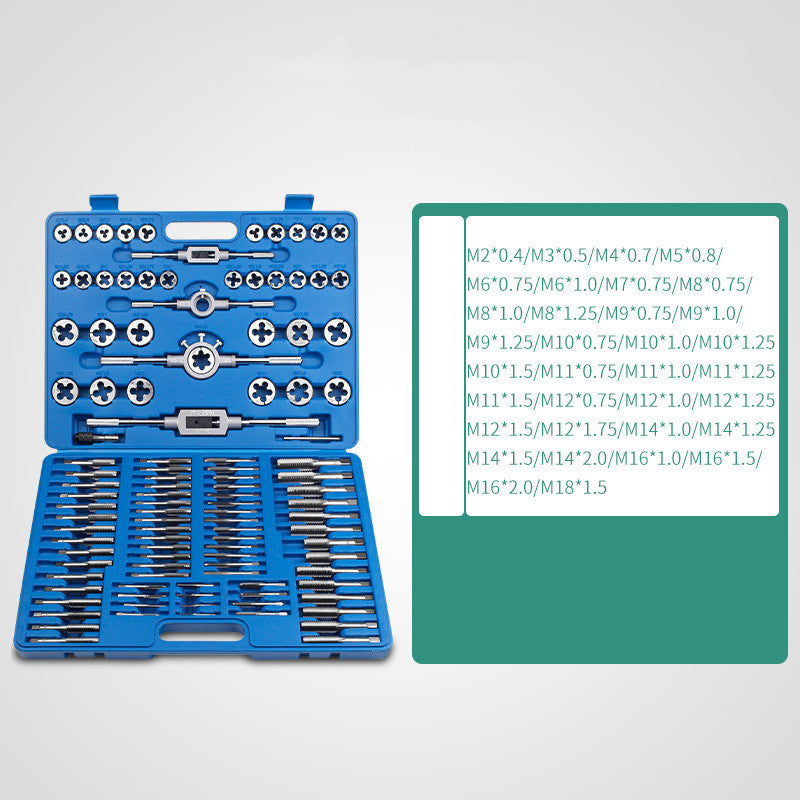 Tap And Die Hand Tap Hardware Tools Metric Set