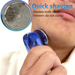 Mini USB Rechargeable Electric Shaver – Wet & Dry, Portable & Painless