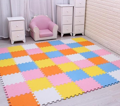 Children'S Stitching Foam Floor Mats Home Bedroom Thickened Floor Mats Puzzle Climbing Mats Living Room Anti-Fall Crawling Mats