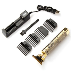 USB Rechargeable Hair Clipper – Pro Beard & Hair Trimmer for Men