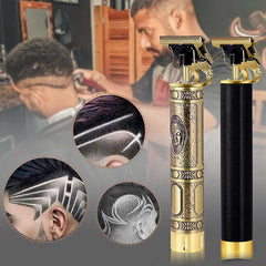 USB Rechargeable Hair Clipper – Pro Beard & Hair Trimmer for Men