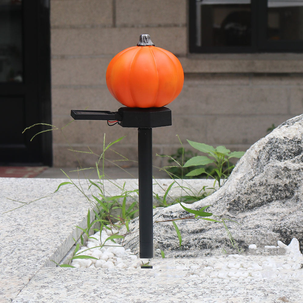 Halloween Solar Pumpkin Field Lighting Garden