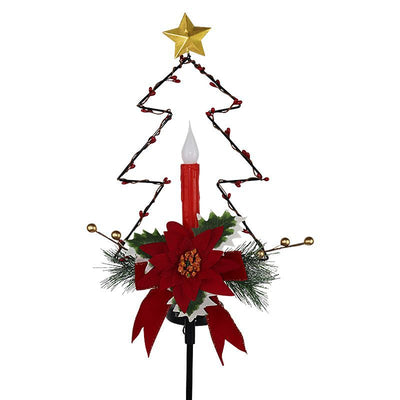 Hardware Christmas Tree Candle Place Lamp Sun