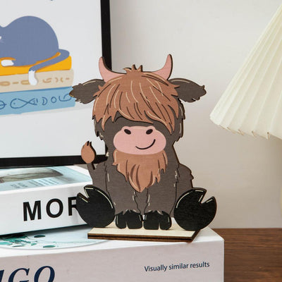 Plateau Cattle Yak Desktop Home Decorations