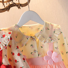 Baby Girl Floral Autumn Skirt – 18M Toddler Outfit
