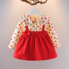Baby Girl Floral Autumn Skirt – 18M Toddler Outfit