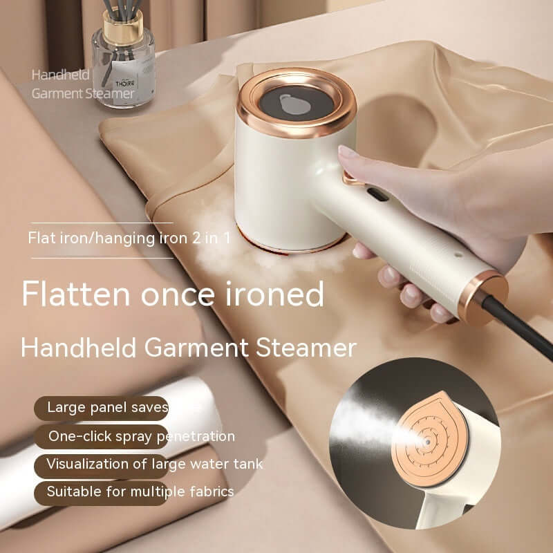 Mini Handheld Garment Steamer – Travel & Home Fabric Steamer, US Plug
