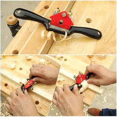 Adjustable Wood Spokeshave - In Use Planing and Smoothing Wood Surface
