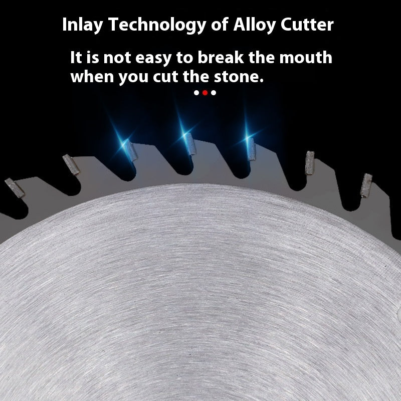 Alloy Brush Cutter Blade - Top View 110mm Alloy Steel Blade