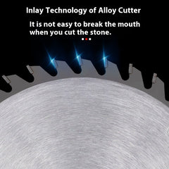 Alloy Brush Cutter Blade - Top View 110mm Alloy Steel Blade