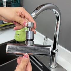 Rotating Splash-Proof Kitchen Faucet Nozzle – Multifunctional Water Saver