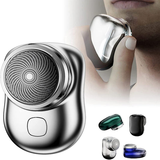 Mini USB Rechargeable Electric Shaver – Wet & Dry, Portable & Painless