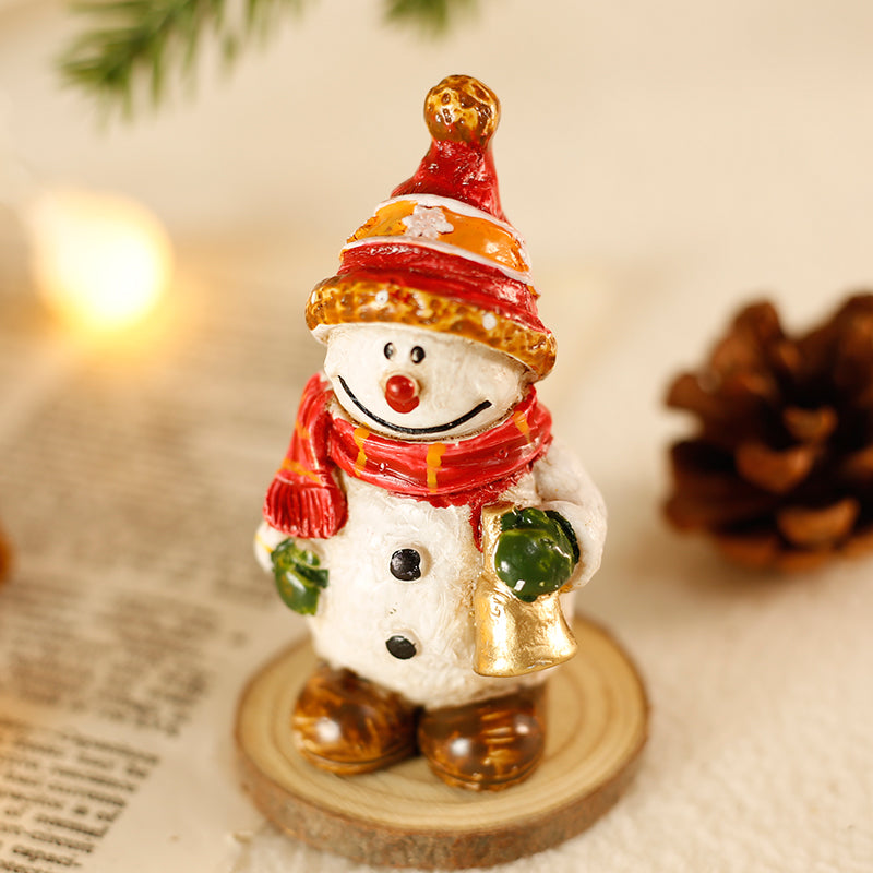 Shooting Of Desktop Christmas Decorations And Mini Decorations