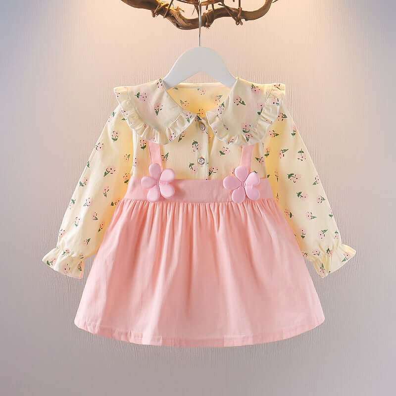 One And A Half Year Old Baby Toddler Autumn Skirt Baby Girl Clothes Cute Floral Skirt