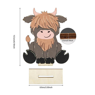 Plateau Cattle Yak Desktop Home Decorations